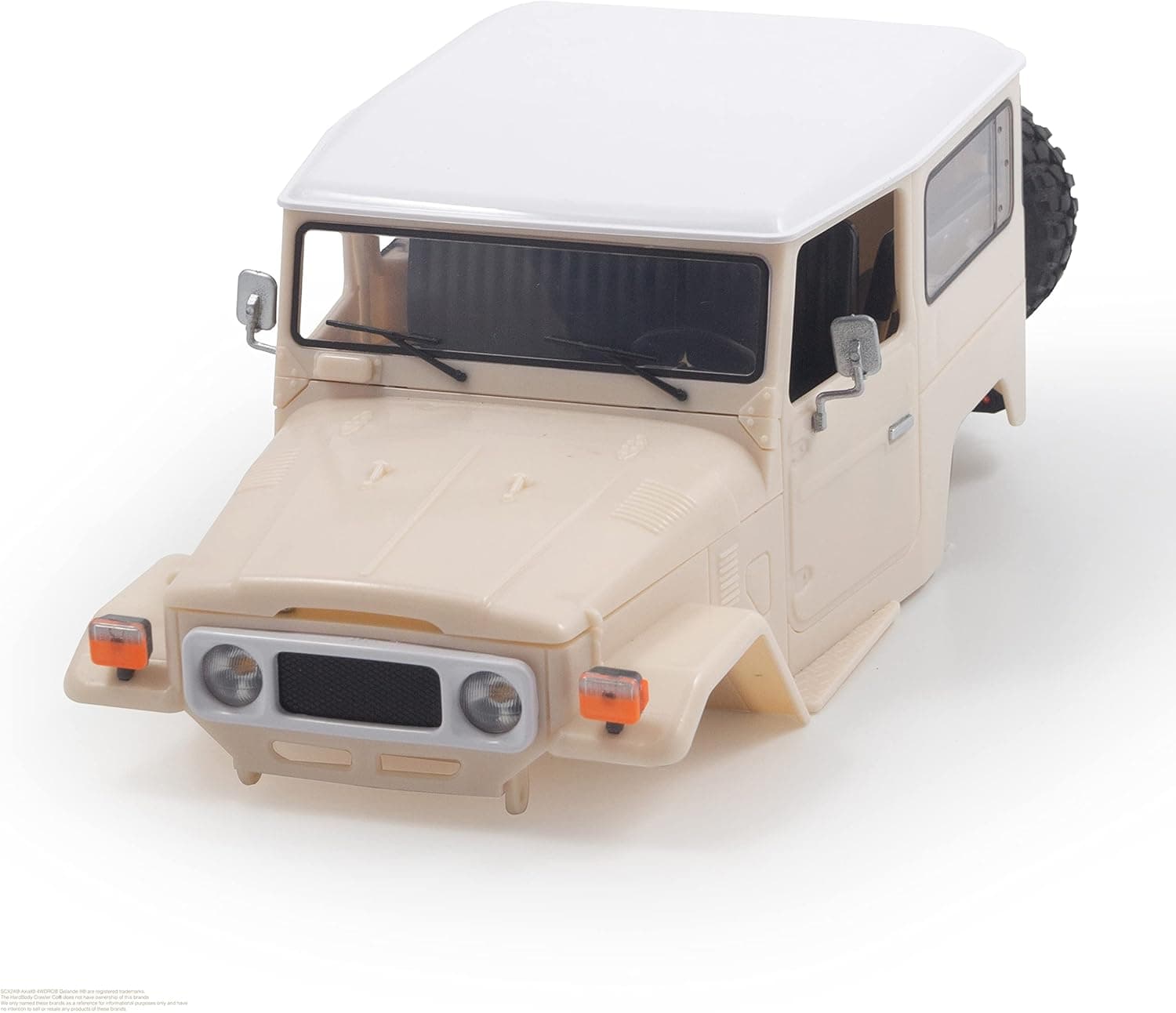 Hard Body for SCX 24 and 1/18 GELANDE II (Beige)