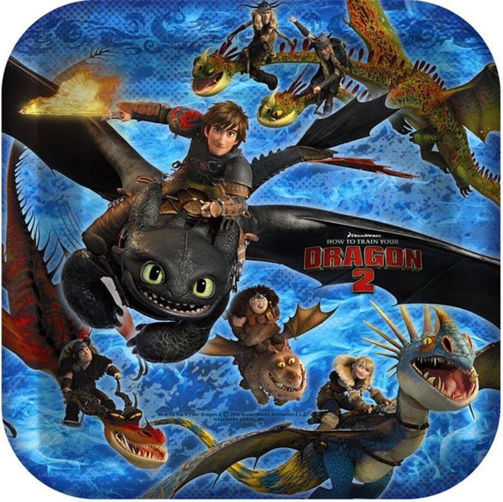 How to Train Your Dragon 2 Dinner Plates (8)