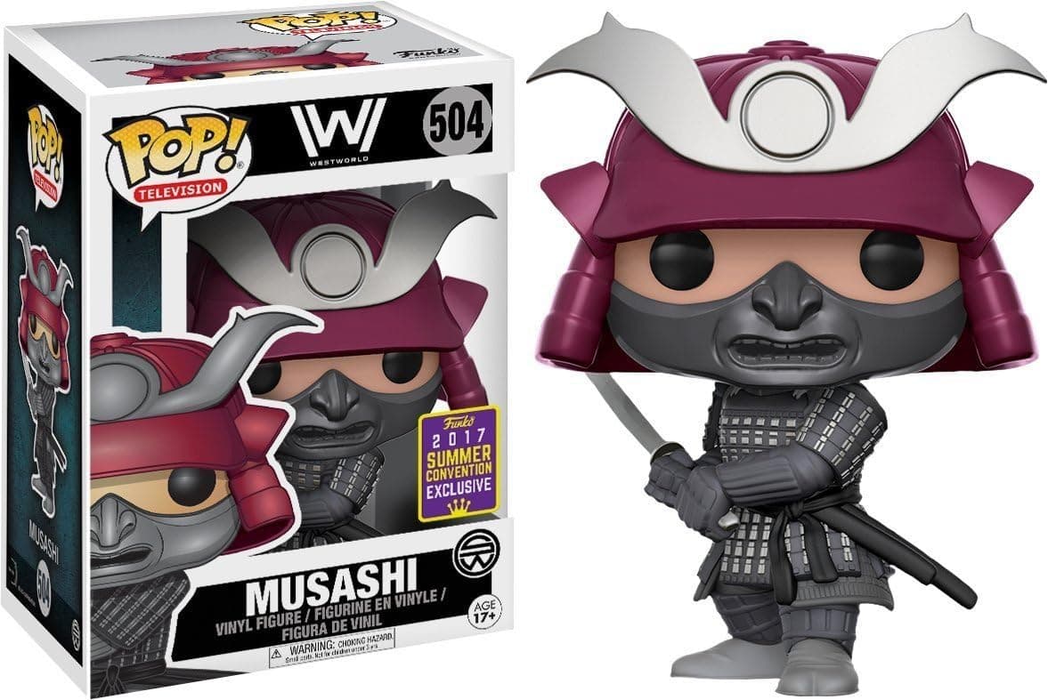 Westworld Musashi SDCC 2017 Exclusive Vinyl Pop Figure