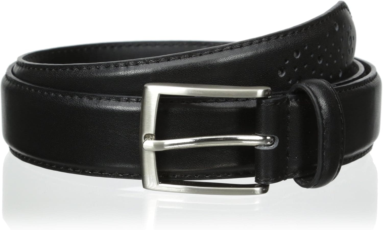 Stacy Adams Men's 32mm Full-Grain Top Leather Belt
