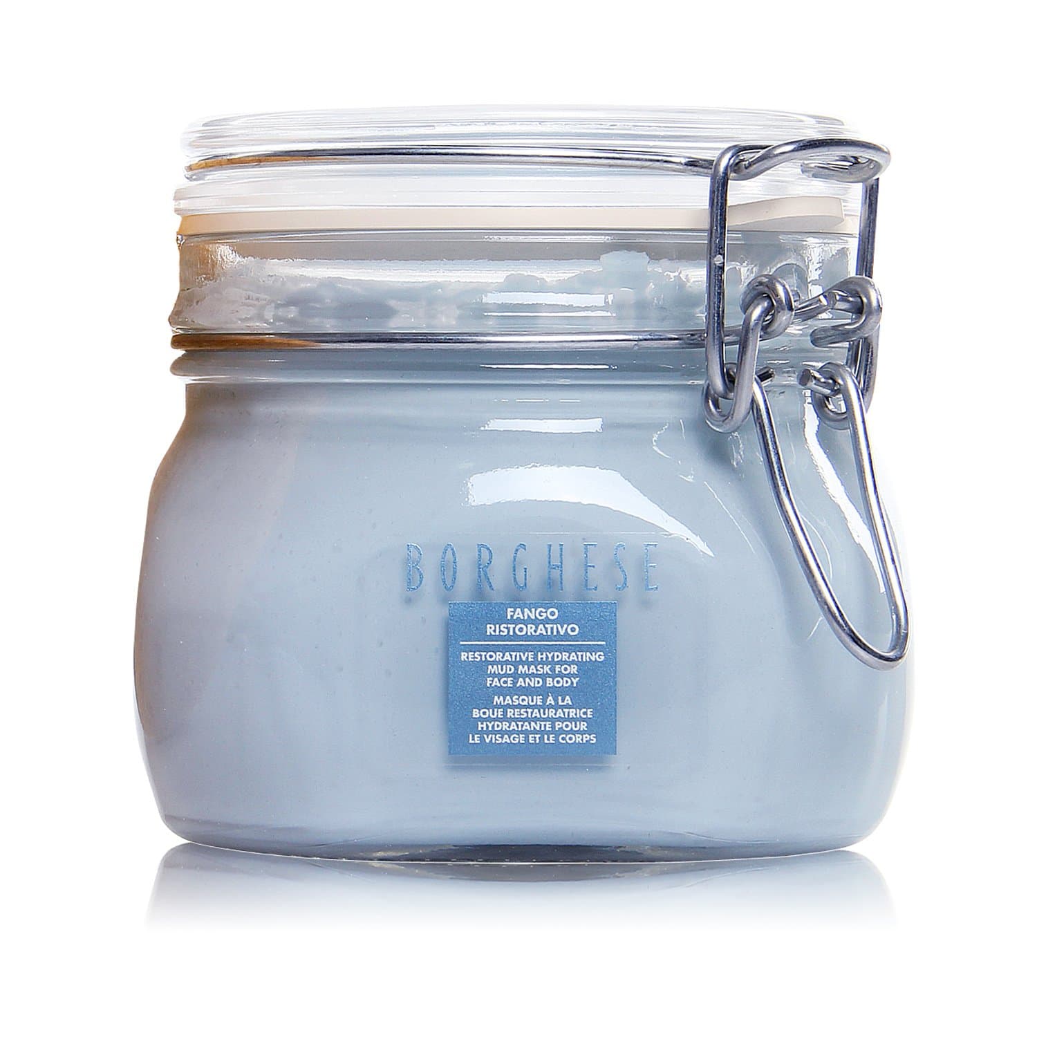 Borghese Fango Ristorativo Restorative Hydrating Mud Mask for Face and Body, 7 oz