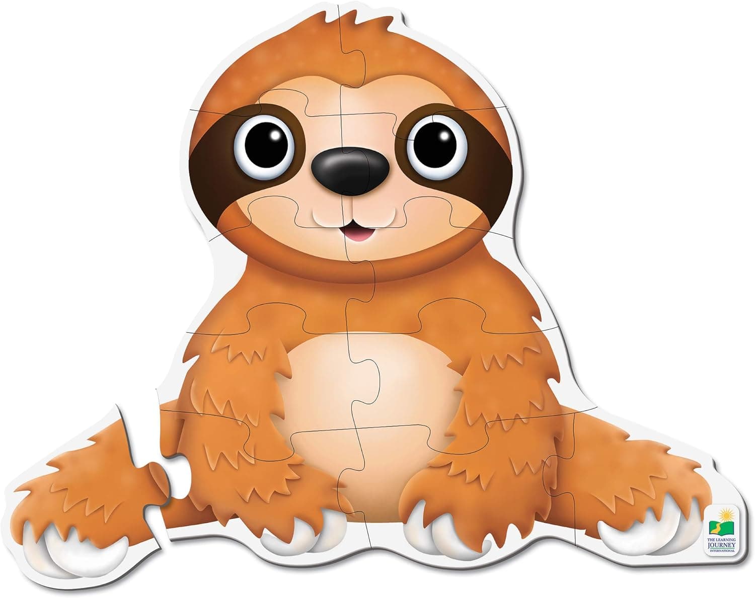 The Learning Journey: My First Big Floor Puzzle - Sleepy Sloth - Puzzles for 2 Year Olds - Award Winning Toys