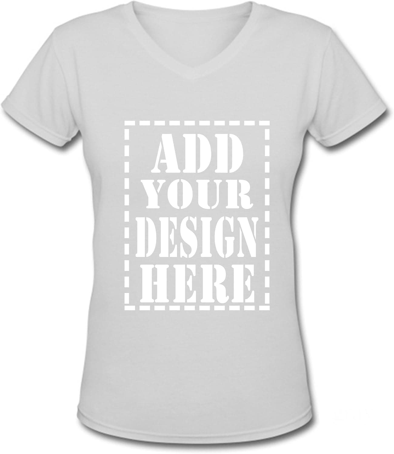 Personalized V Neck T Shirts for Women - Make Your OWN Shirt - Custom Your Design Printing Women Tops …