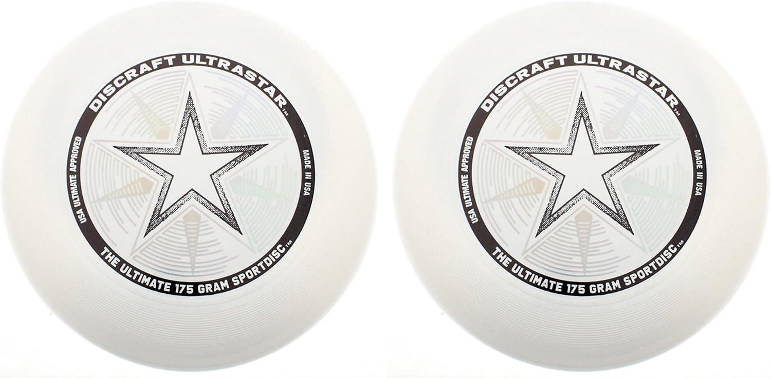 Discraft 175 Gram Ultra Star Sport Disc - 2 Pack