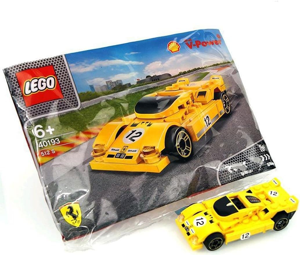 LEGO 2014 The New Shell V-Power Collection Ferrari 512 S 40193 Exclusive Sealed