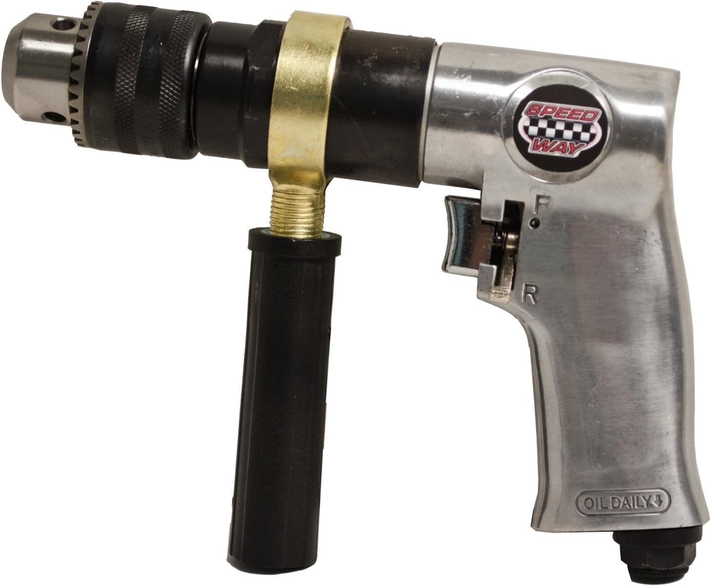 Speedway 9957 Variable Speed Reversible Air Drill, 1/2"