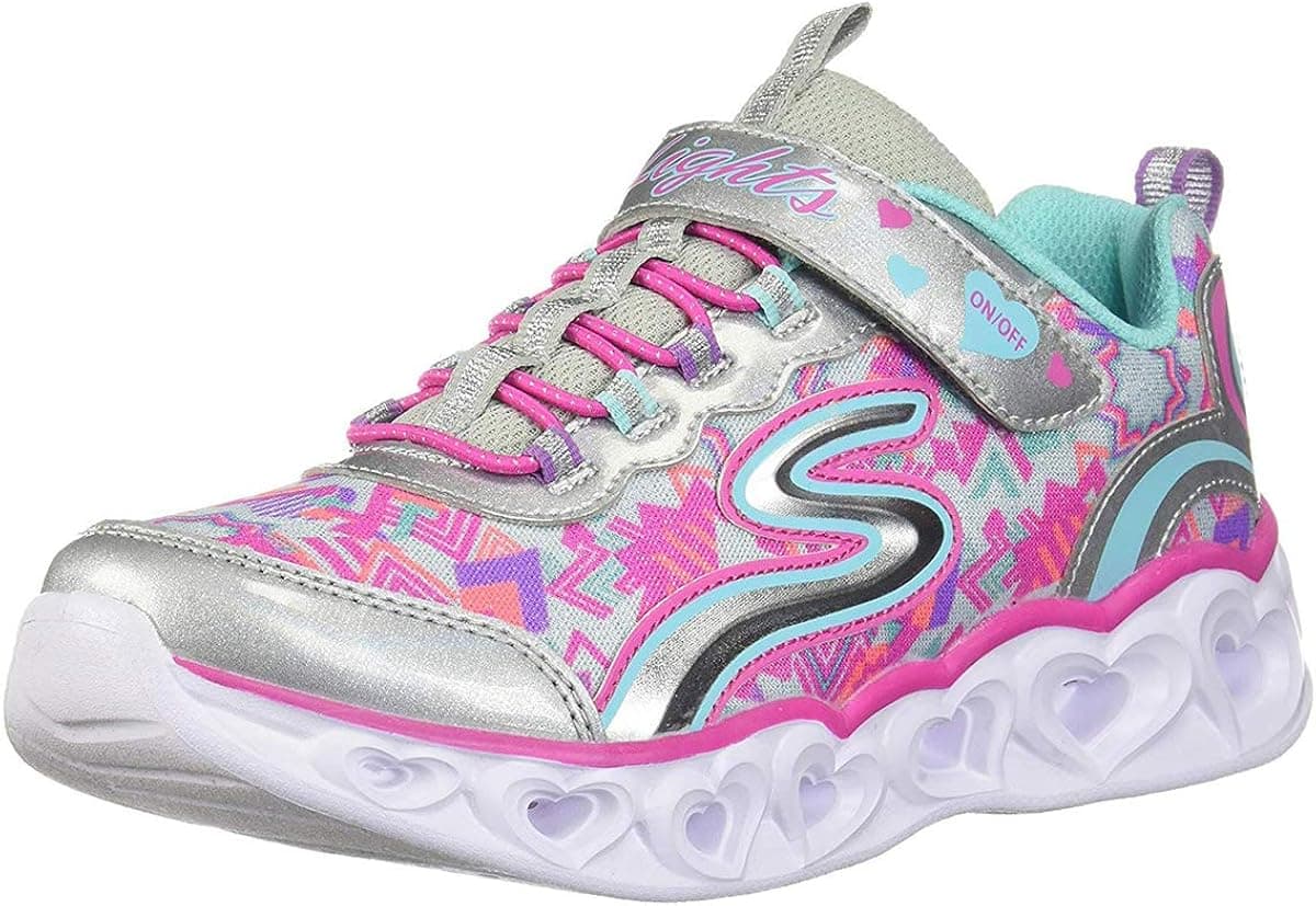Skechers Unisex-Child Heart Lights Sneaker