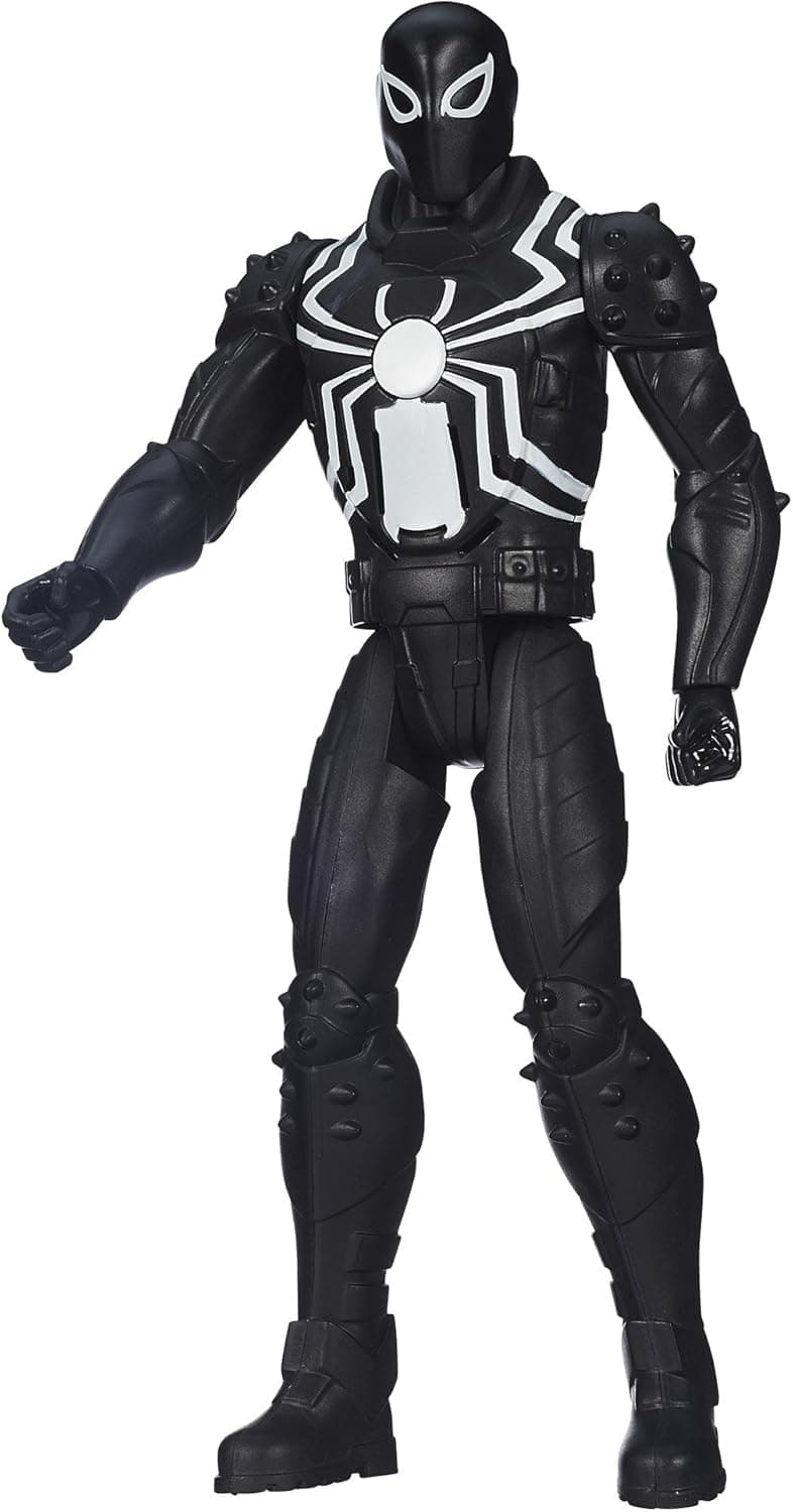 Marvel Ultimate Agent Venom Web Warriors Titan Hero Tech Electronic Agent Venom 12 Inch Figure