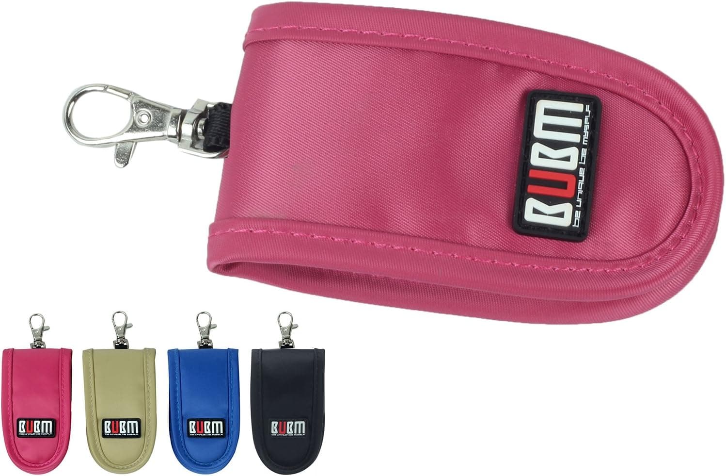 BUBM Fashion Digital Bag Case Protective Pouch with Key Ring for U Disk