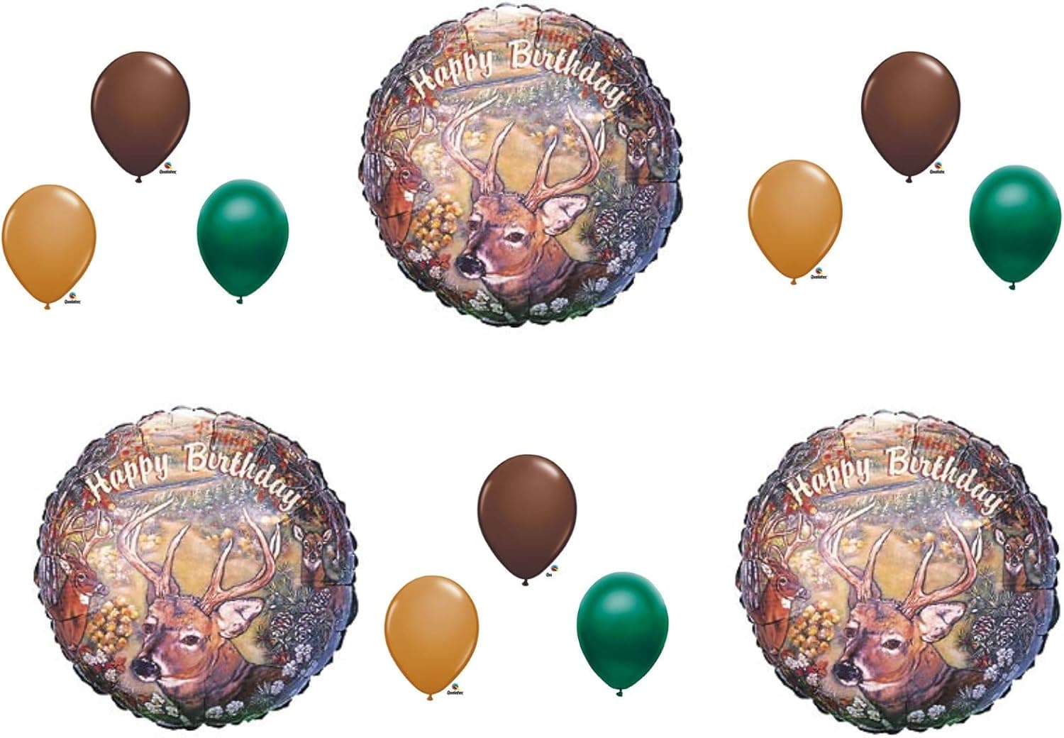 Deer hunting Camouflage Birthday Party Balloons Favors Decorations Supplies