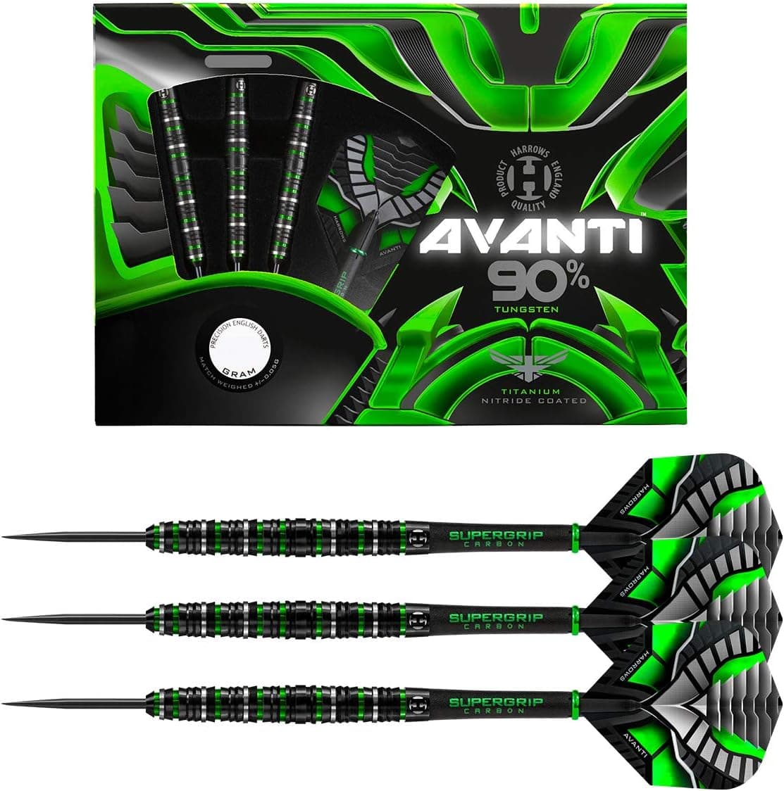 Harrows Avanti 90% Tungsten Steel Tip Darts