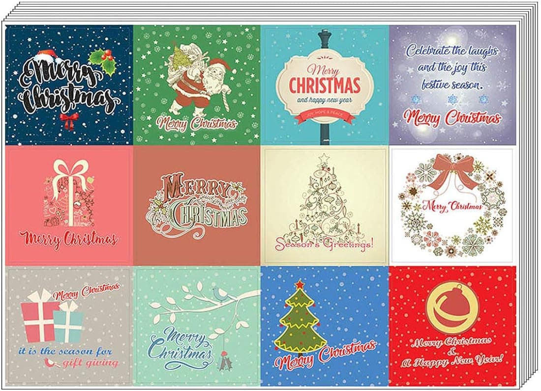 Christmas Stickers Series (10-Sheet)