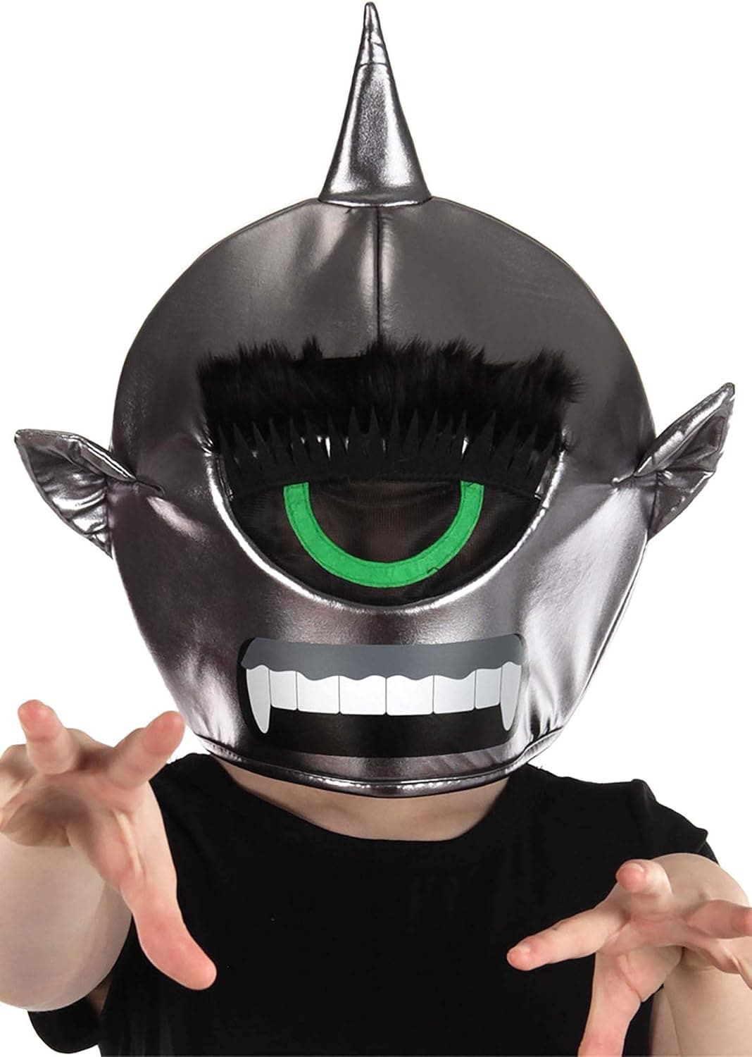 Cyclops Costume Alien Monster Hat Mask Gray