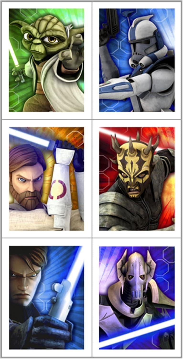 Star Wars: The Clone Wars - Sticker Sheets Party Accessory
