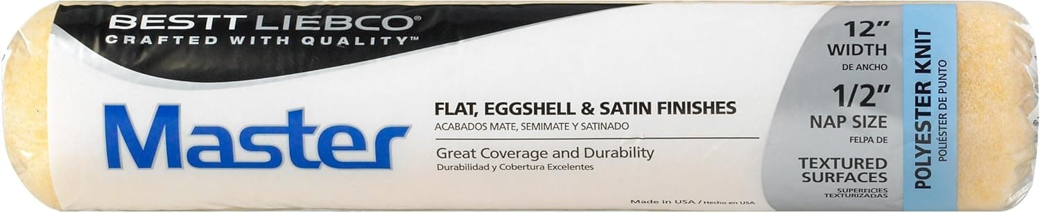 Bestt Liebco 559001200 Master Knit 12-Inch x 1/2-Inch Roller Cover