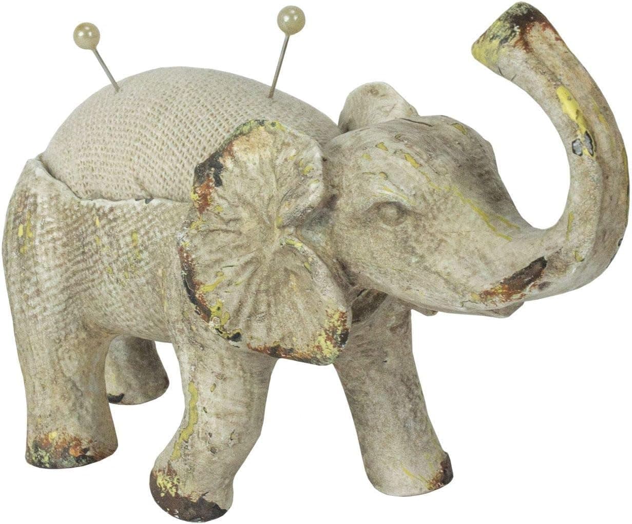 YuanKanJu Elephant Pin Cushion w/Trunk Raised