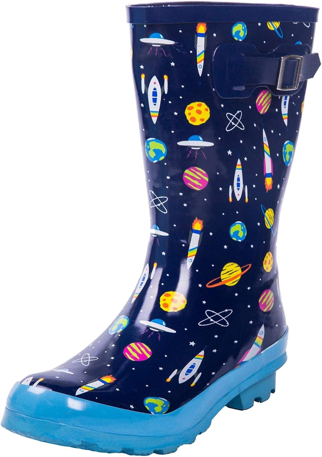 AMAWEI Kids Rain Boots for Boys Girls Toddler/Little Kids/Big Kids Rubber Waterproof Garden Shoes