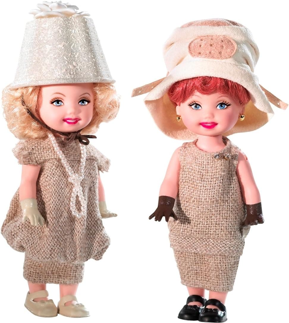 Barbie Pink Label Kelly Doll Set Lucy Gets a Paris Gown