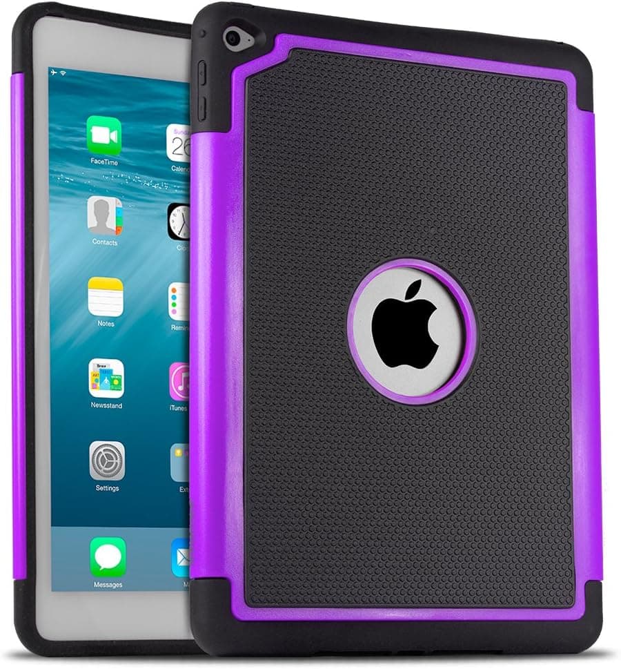iPad Air 2 Case, AERO ARMOR Protective Case for iPad Air 2 - Purple