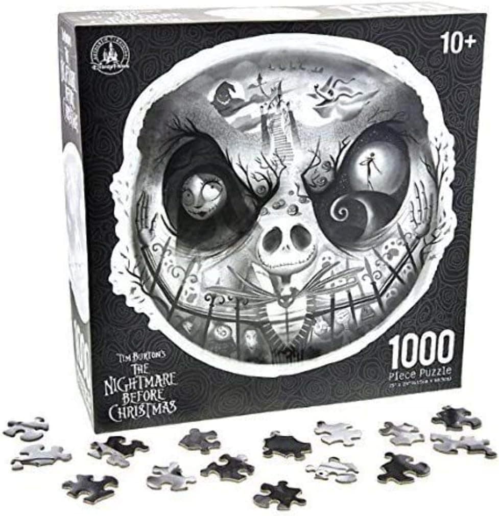 Disney Parks Nightmare Before Christmas Jack Skellington 1000 Piece Jigsaw Puzzle