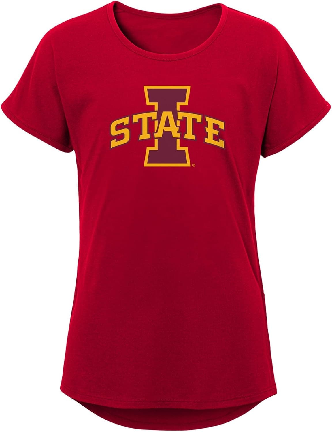 Outerstuff Girls' Primary Logo Dolman Tee