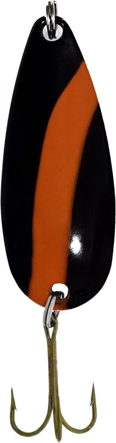 Sierra Spec Spoon Lure, Black/Orange Stripe, 7-Ounce