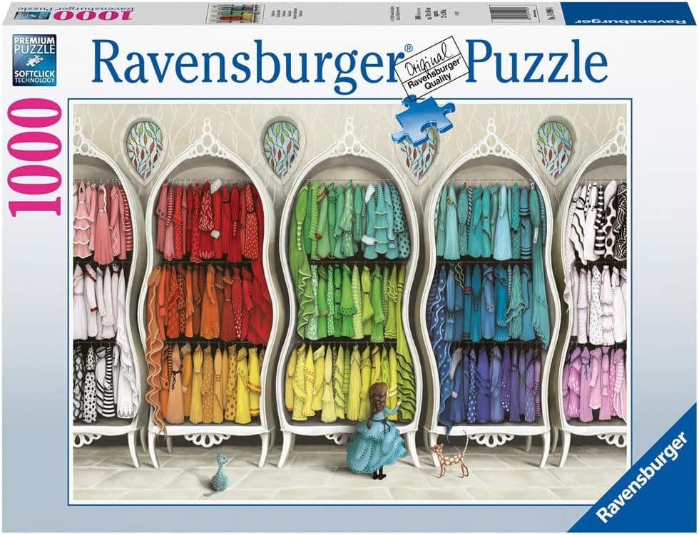 Ravensburger 14996 Fantastic Fashionista 1000 Piece Puzzle for Adults - Every Piece is Unique, Softclick Technology Means Pieces Fit Together Perfectly