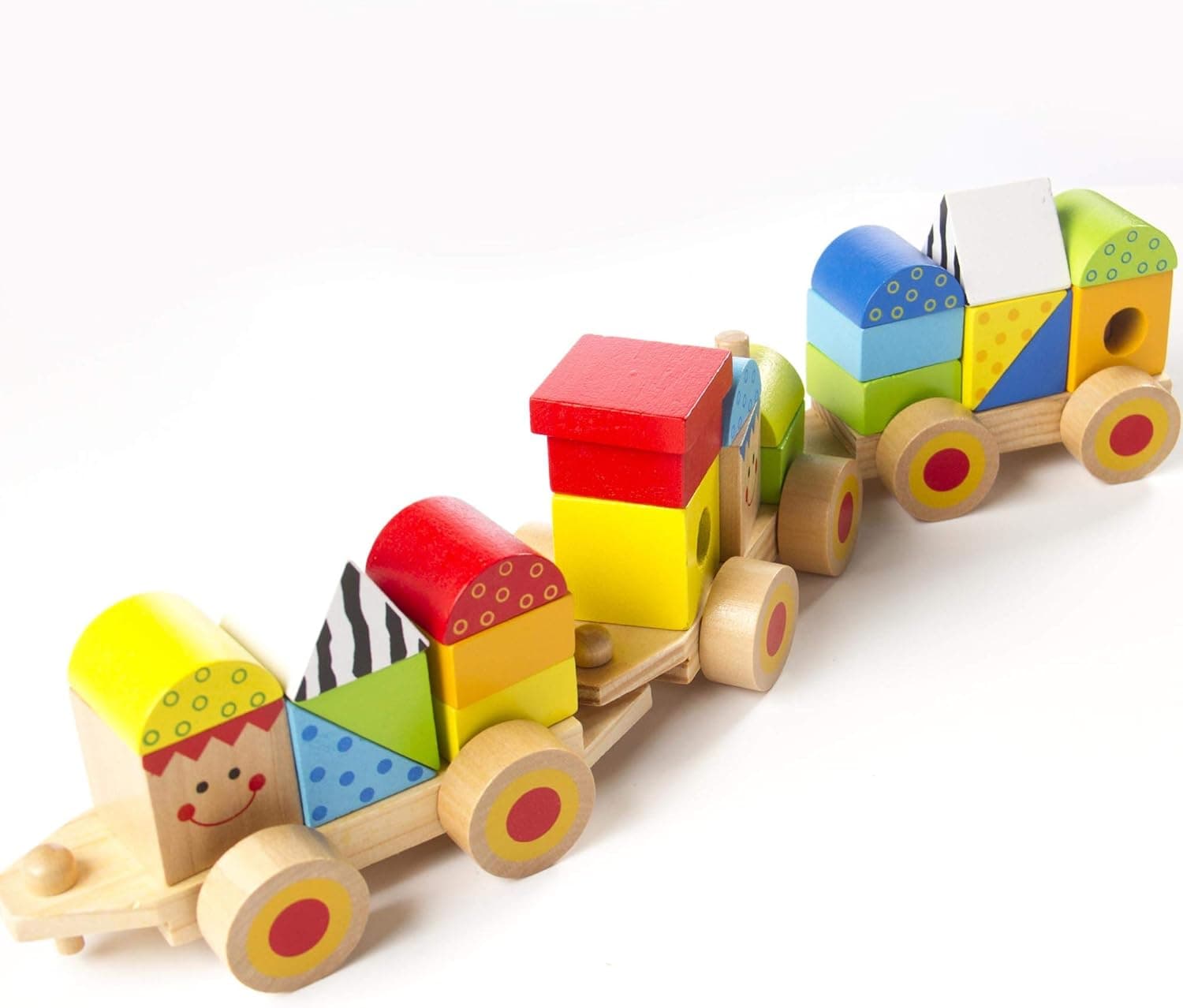 Fat Brain Toys Stacking Train - Learning Locomotive Baby Toys & Gifts for Babies
