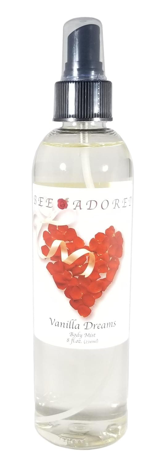 Bee Adored Body Spray, Vanilla Dreams, 8 Fluid Ounce