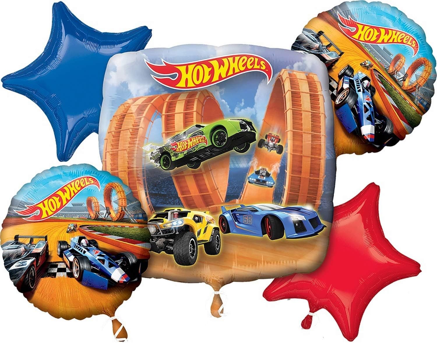 Hot Wheels Racer Bouquet of Balloons