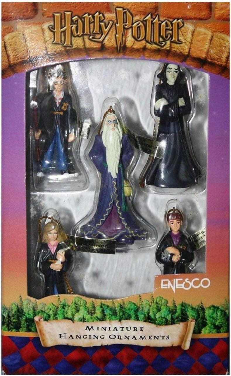 Harry Potter Miniature Hanging Ornaments Set of 5