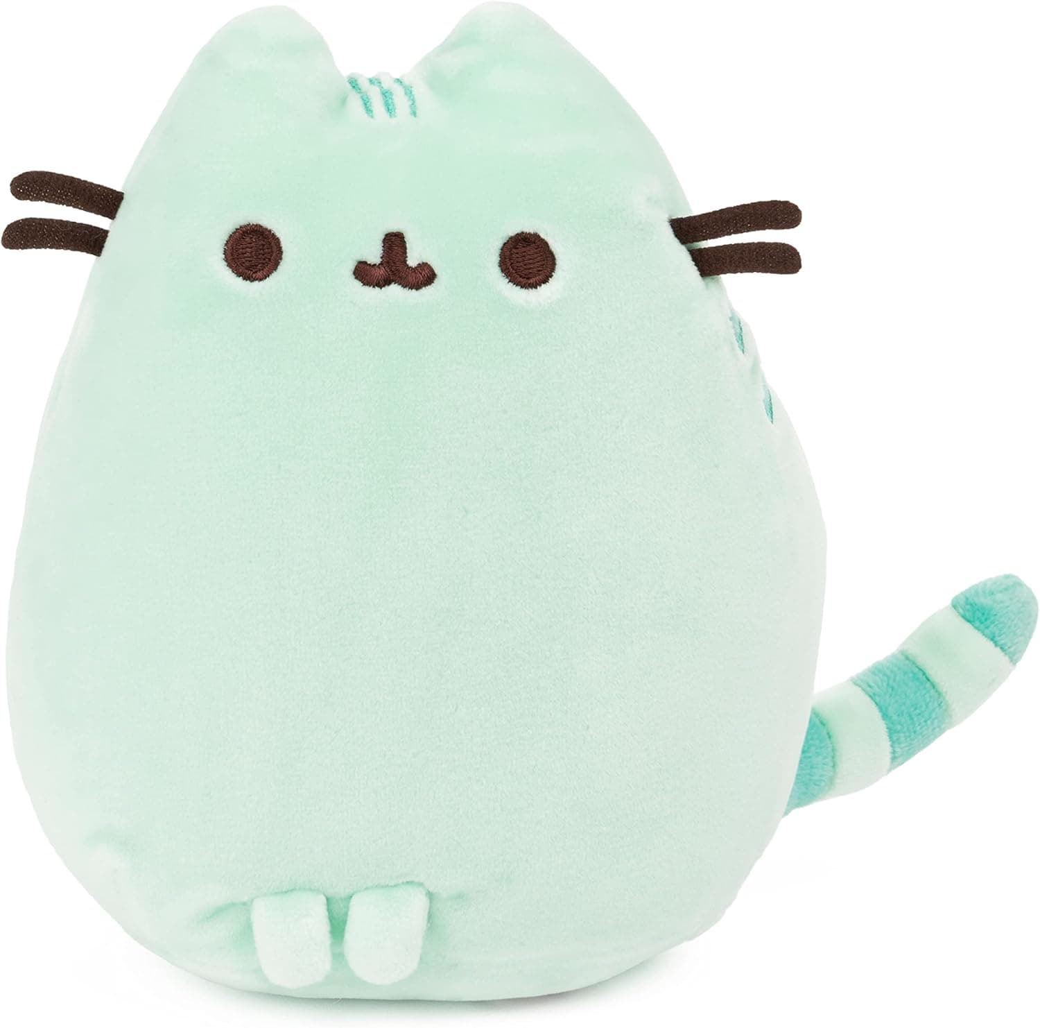 GUND Pusheen The Cat Squisheen Plush, Stuffed Animal Cat for Ages 8 and Up, Mint Green 6"