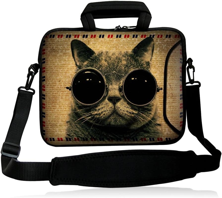 icolor 13" Laptop Sleeve Shoulder Bag Case 11.6" 12.5" 13.3" Notebook Tablet Handle Carrying Messenger Briefcase