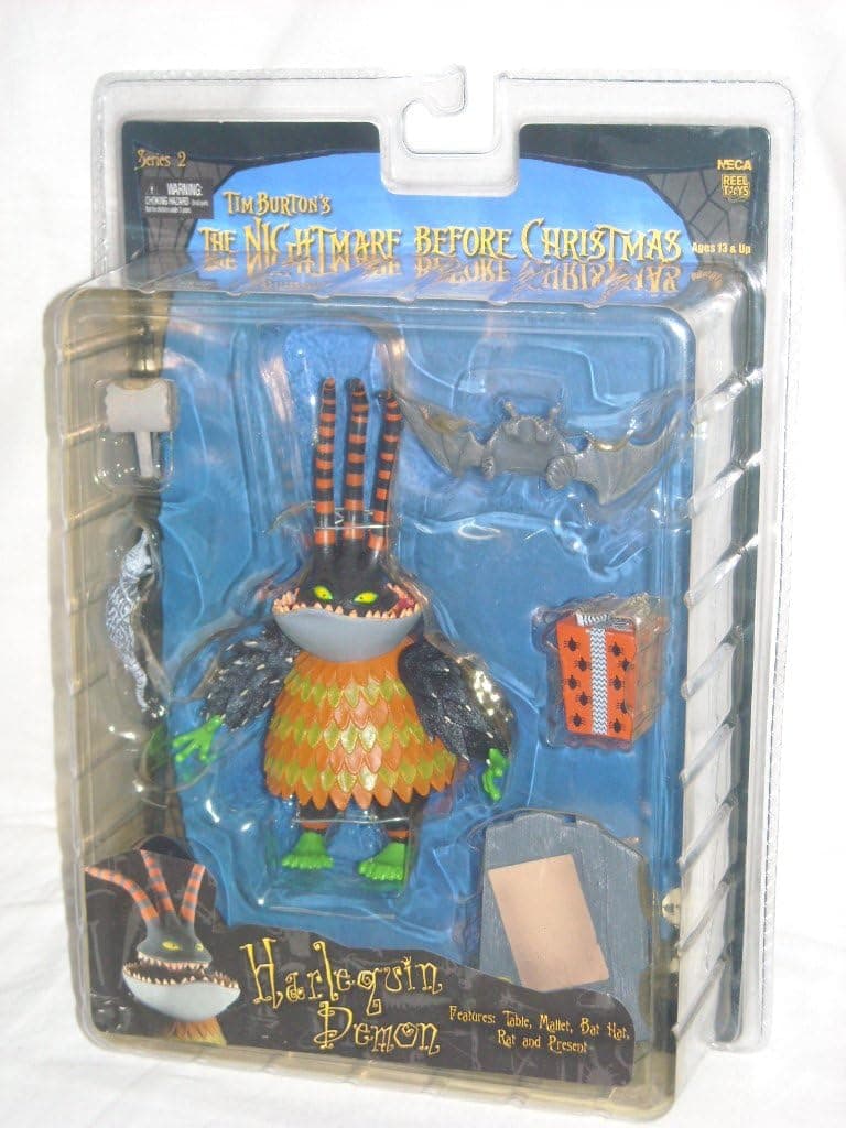 NECA Tim Burtons The Nightmare Before Christmas Series 2 Action Figure Harlequin Demon