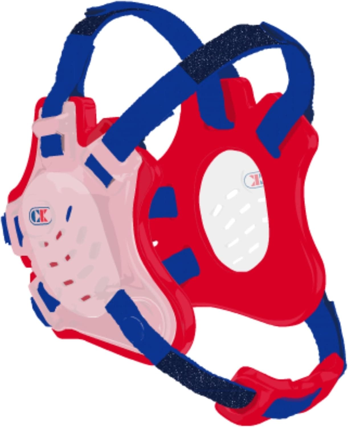 Youth Tornado Cliff Keen Headgear - Custom - Trans/Red/Royal
