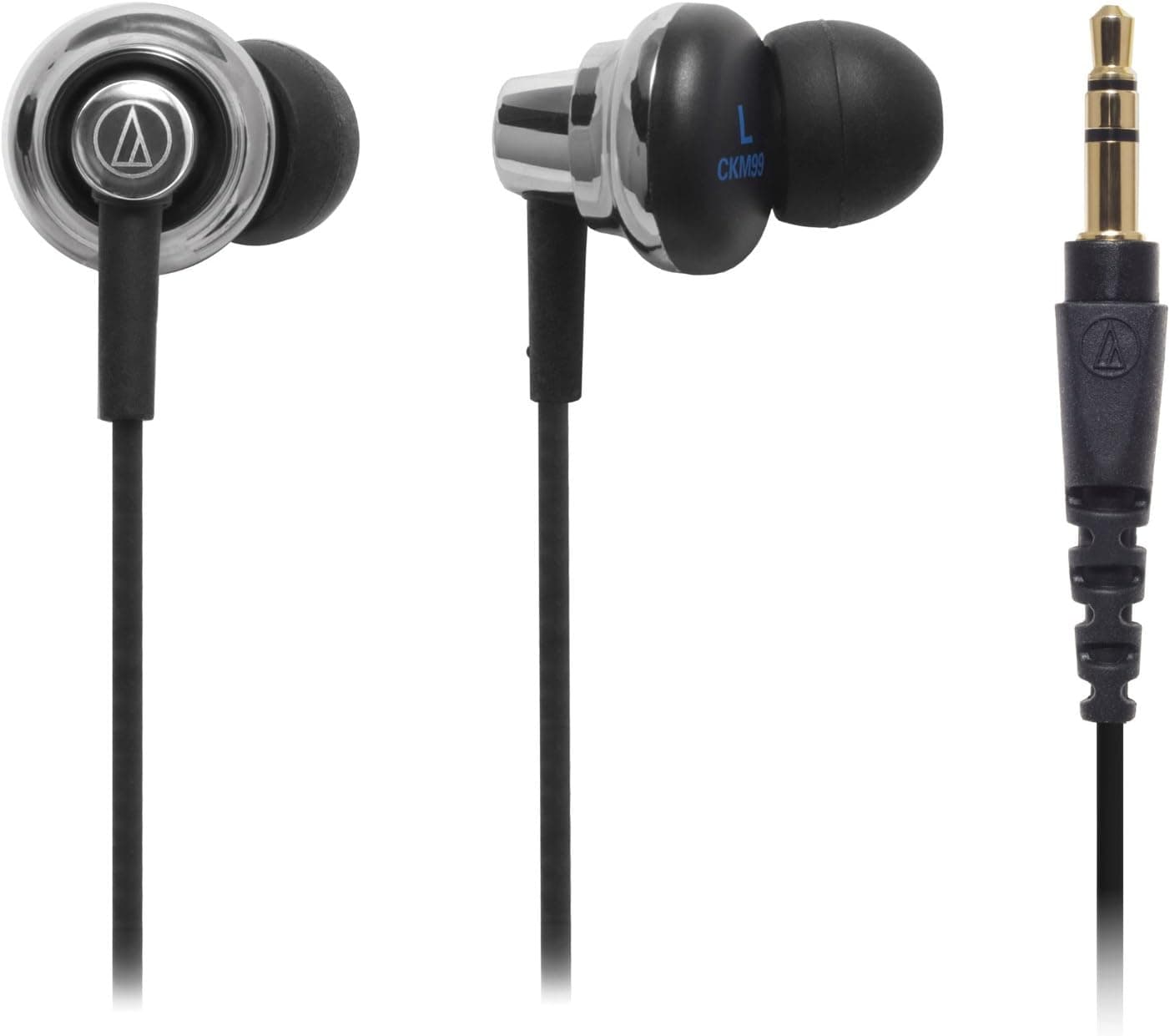 Audio Technica ATH-CKM99 Titanium In-ear Headphone