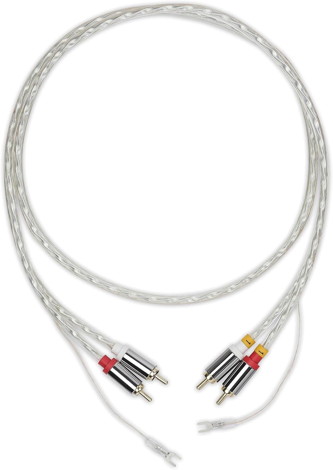 Pro-Ject: Connect It E RCA to RCA Phono Interconnect Cable (1.23M)