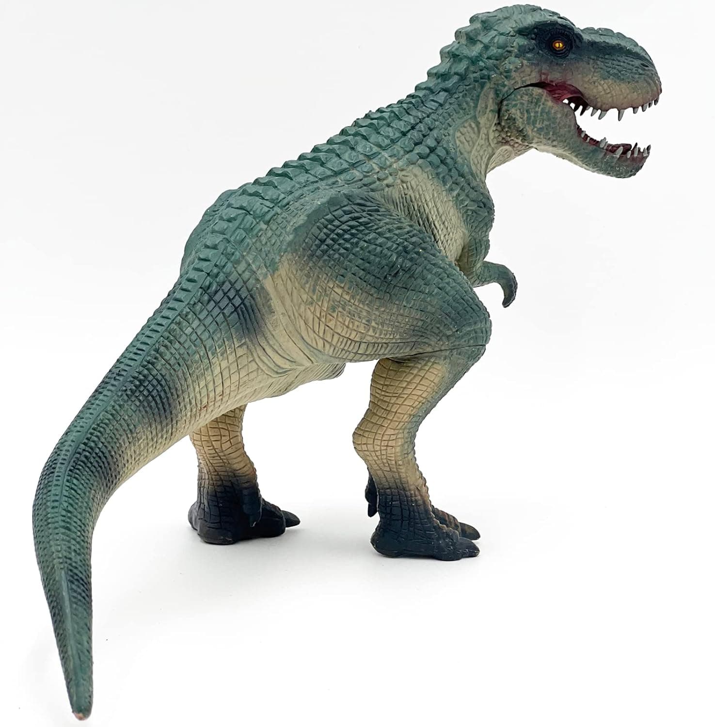 Gemini & Genius Vastatosaurus Rex Dinosaur Toys,Tarbosaurus Figurine Large Dinosaur Action Figure, 12 Inches Length, Gifts for Kids or Dino Lovers