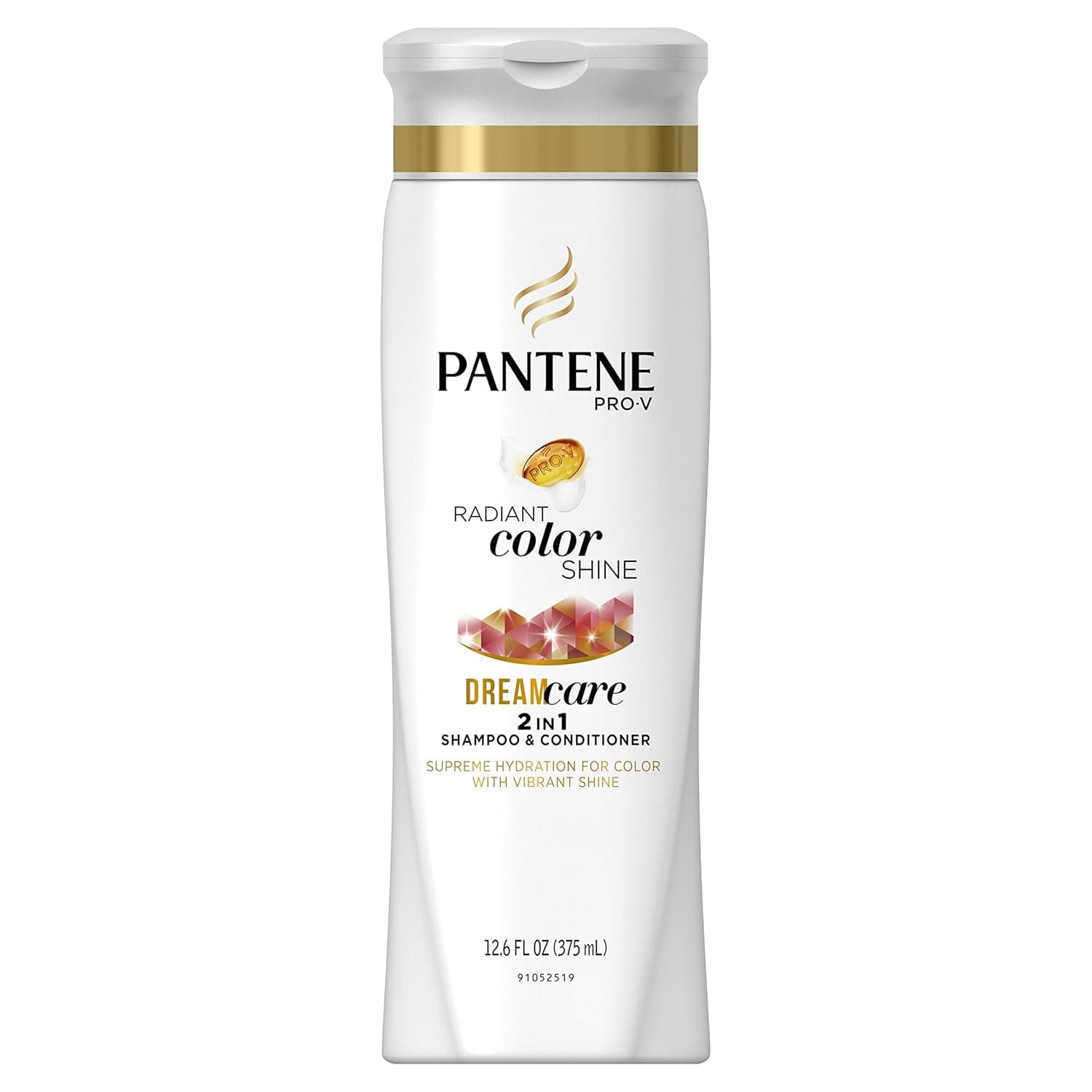 Pantene Pro-V Radiant Color Shine Dream Care 2in1 shampoo & Conditioner with vibrant shine 12.6 Oz