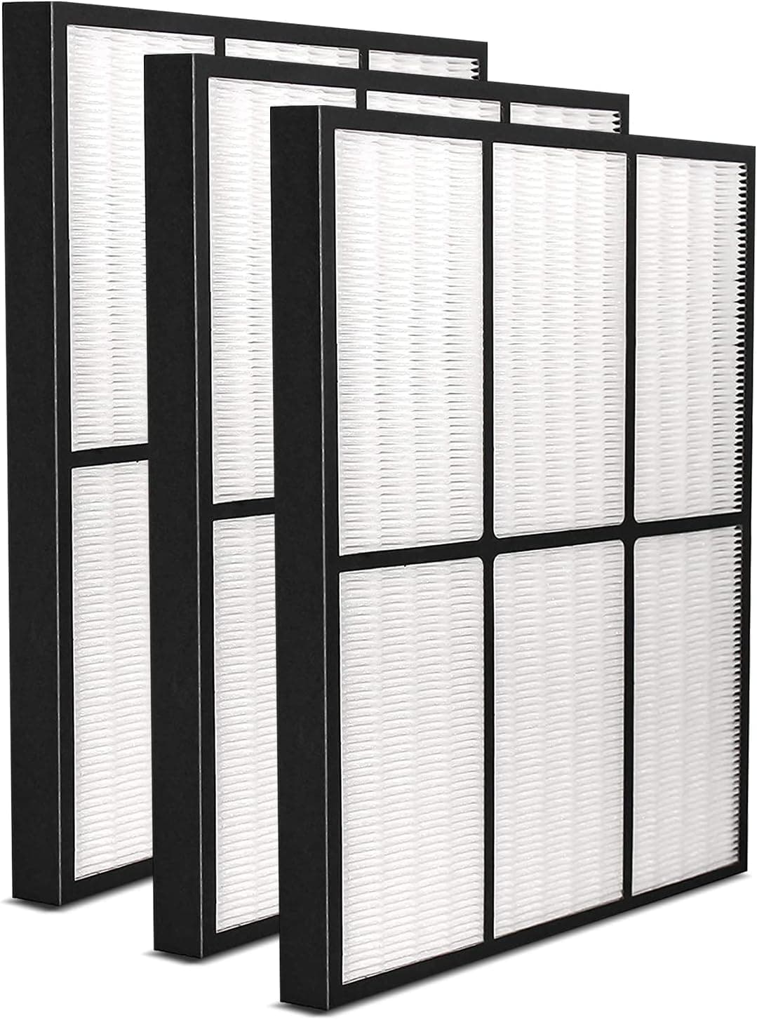 Air Cleaner Filter Replacement Compatible with Hunter HEPAtech and QuietFlo 30940 Air Cleaners by LifeSupplyUSA (2-Pack)