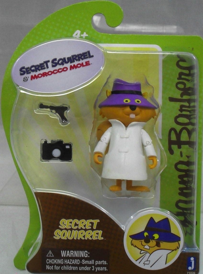 Jazwares Hanna Barbera Secret Squirrel & Morocco Mole 3" Figure
