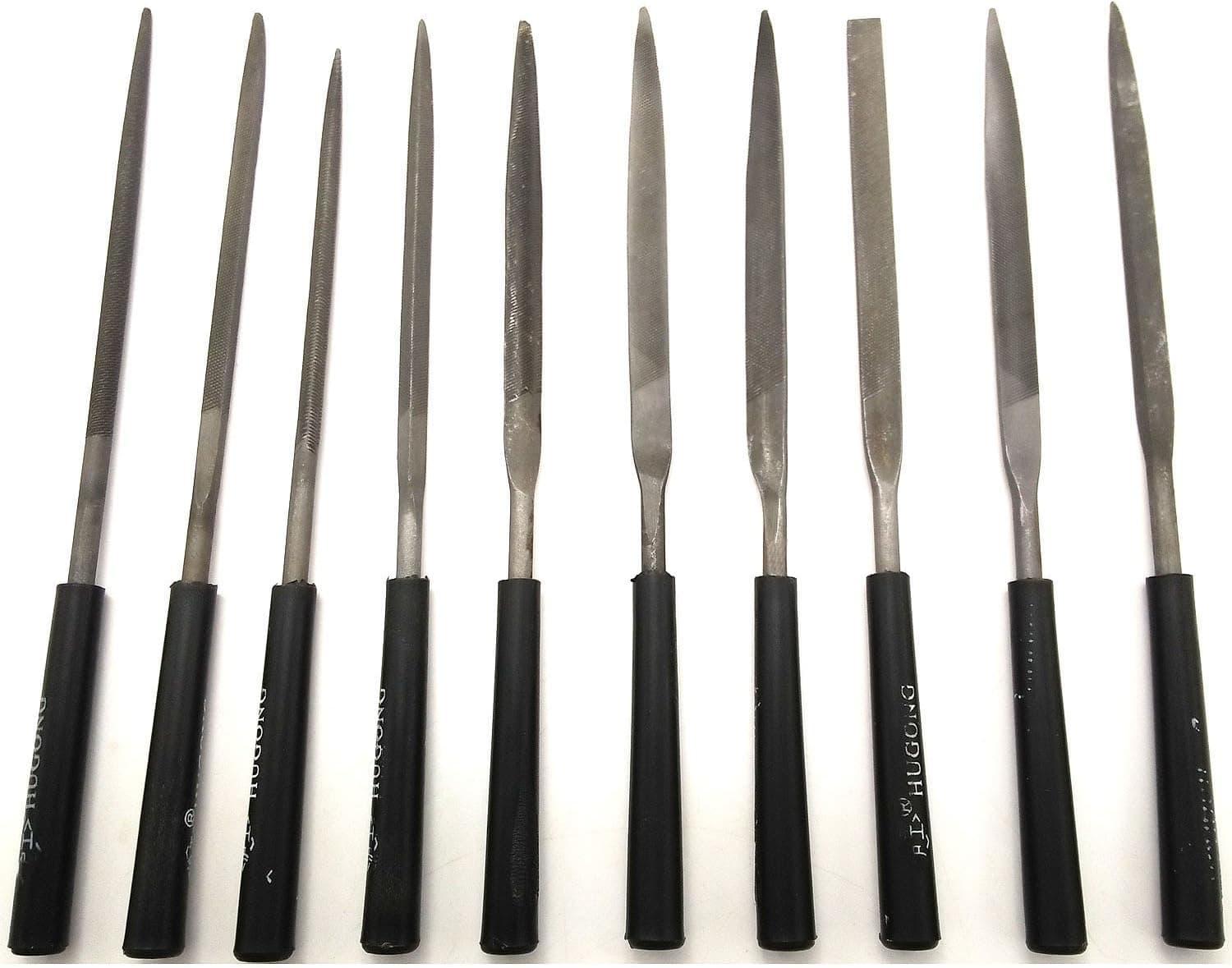 Sport Art Steel rasp set, model file rasp set, triangular semi-flat flat flat file (10 piece set)
