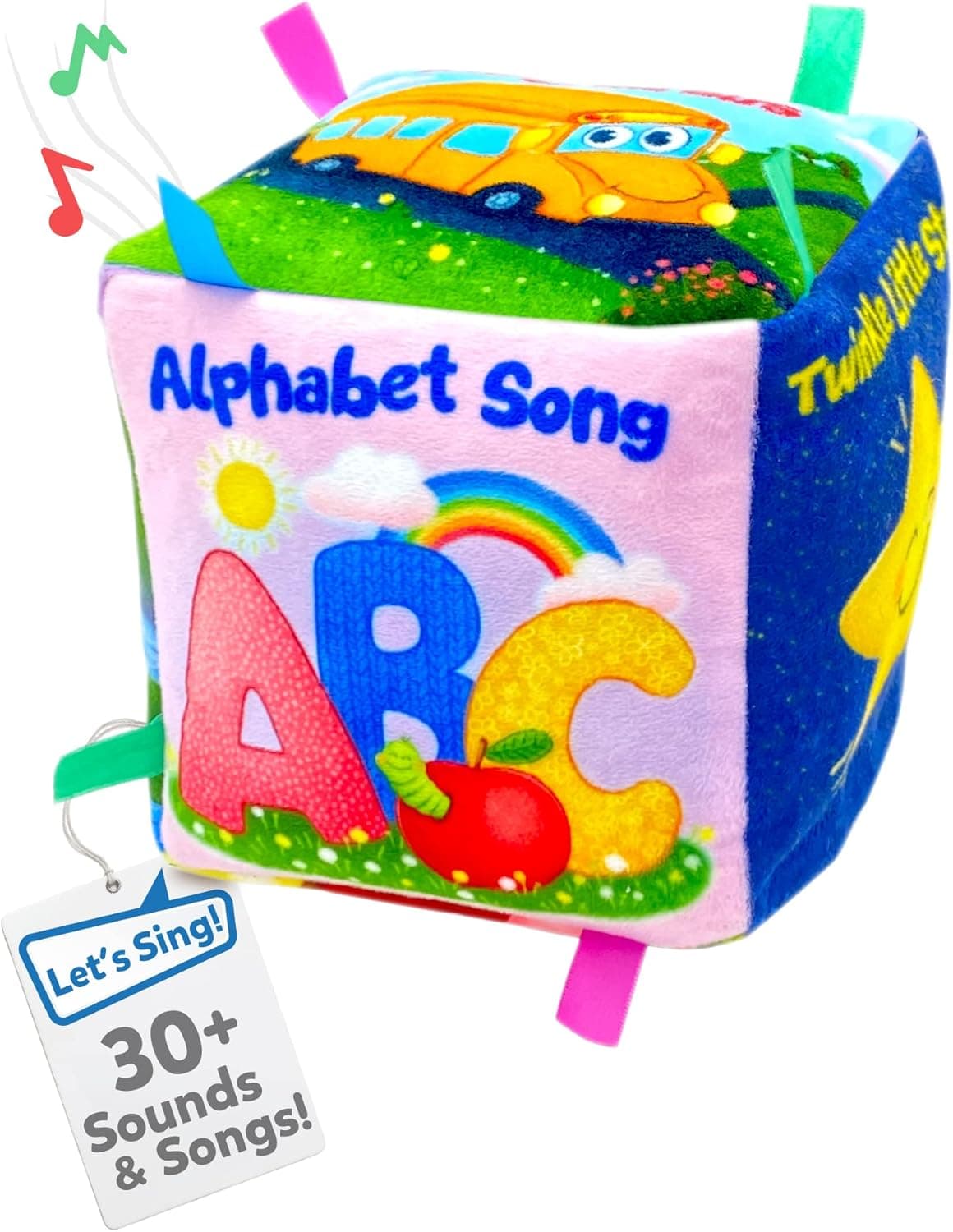 Move2Play Turn2Learn, Nursery Rhymes Sing-A-Long Cube, Gift for Babies 6-18 Months Old
