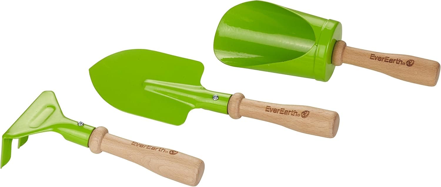 EverEarth Childens 3pc Garden Hand Tools Set EE33644,multi