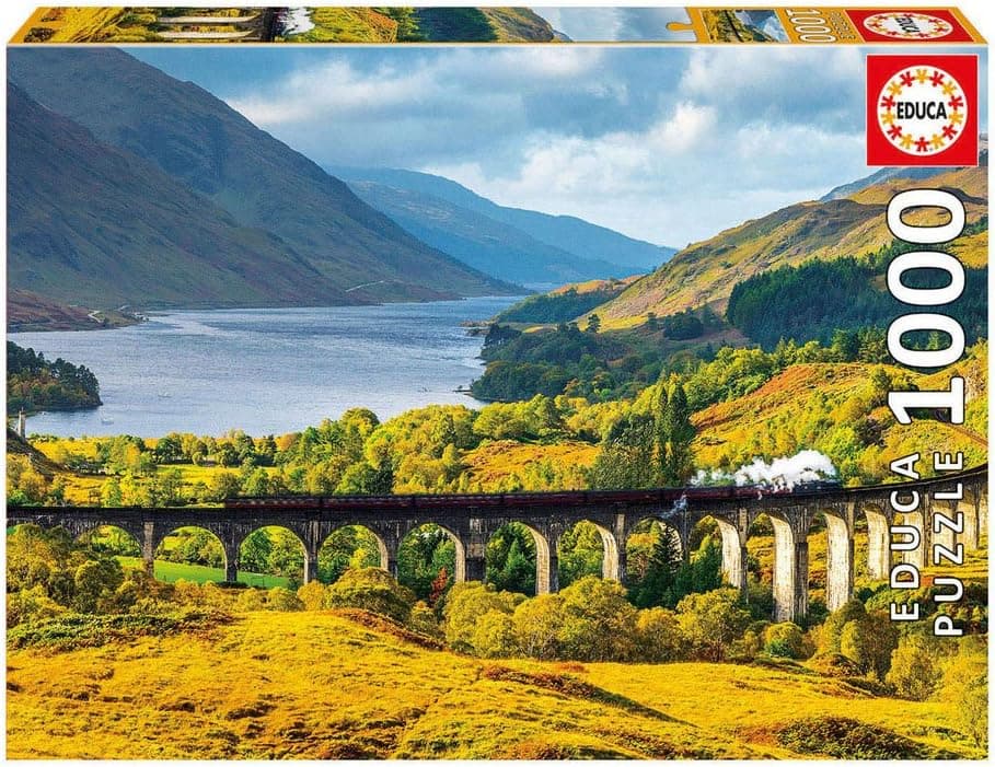 Educa Children's 1000 Glenfinnan Viaduct Scotland Puzzle