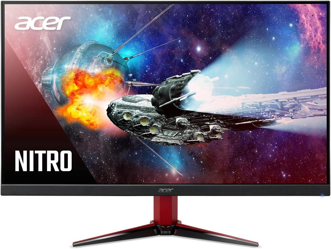 Acer Nitro VG272 Xbmiipx 27" Full HD (1920 x 1080) IPS AMD Radeon FreeSync and G-SYNC Compatible Gaming Monitor, 240Hz, Up to 0.1ms Response Time, (1 Display & 2 HDMI 2.0 Ports), Black
