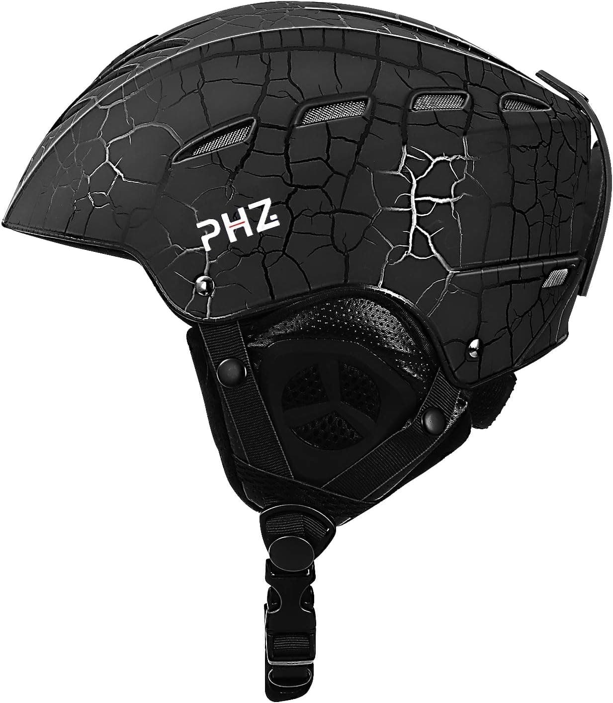 PHZ. Ski Helmet Snowboard Helmet for Men, Women Youth, Snow Sport Helmet, Goggles Compatible, Performance & Safety w/Active Ventilation