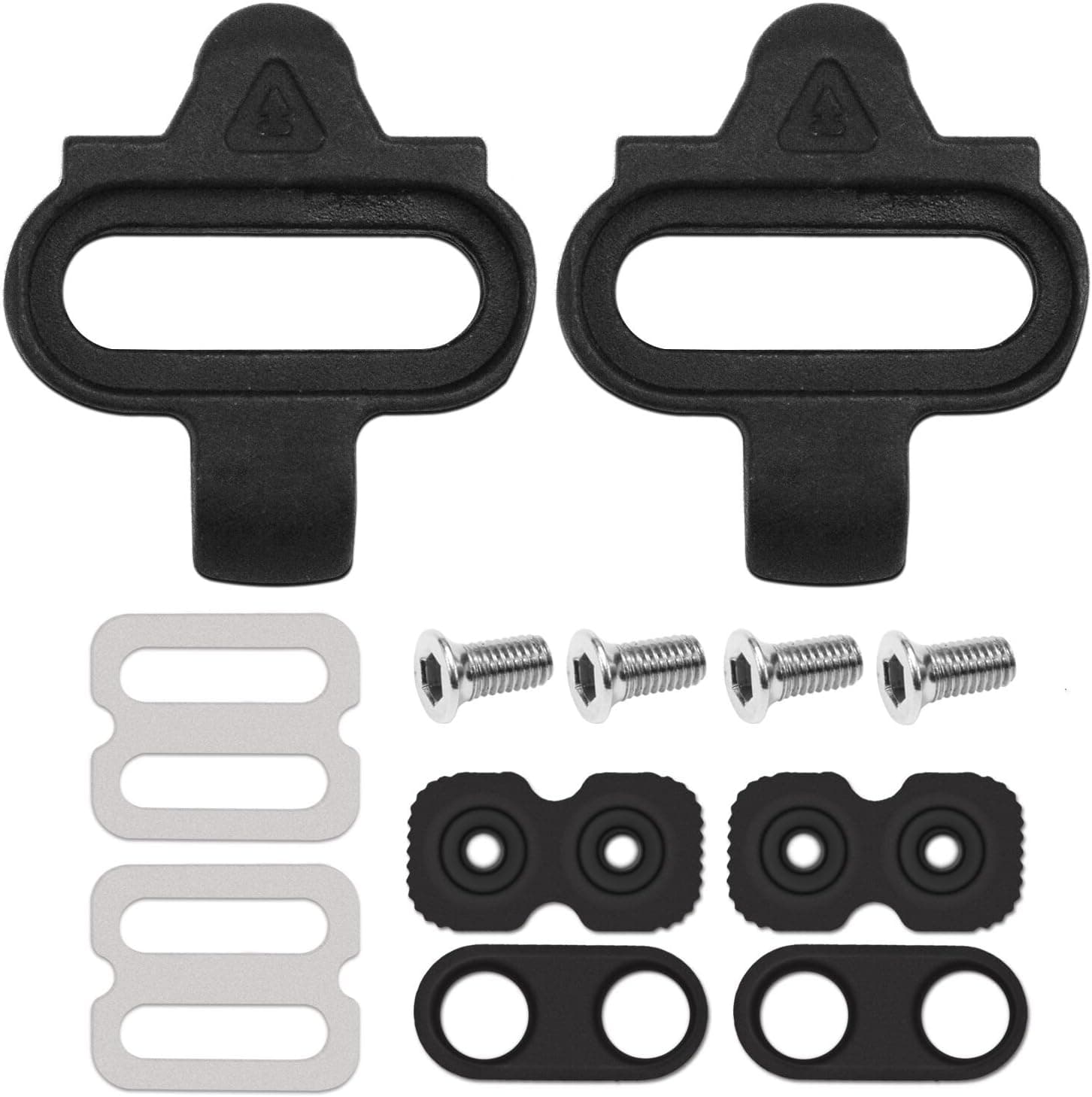 LUTER Mountain Bike Pedals Cleat Set for Shimano SPD