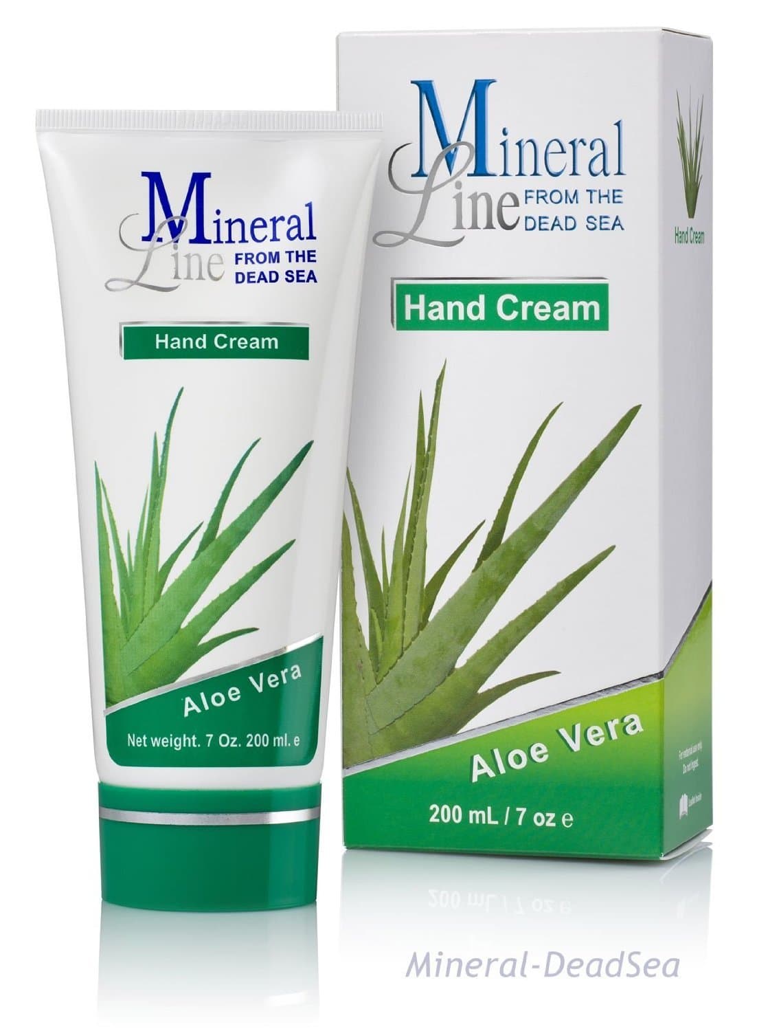Mineral Line Hand Cream From the Dead Sea Aloe Vera 7 Oz