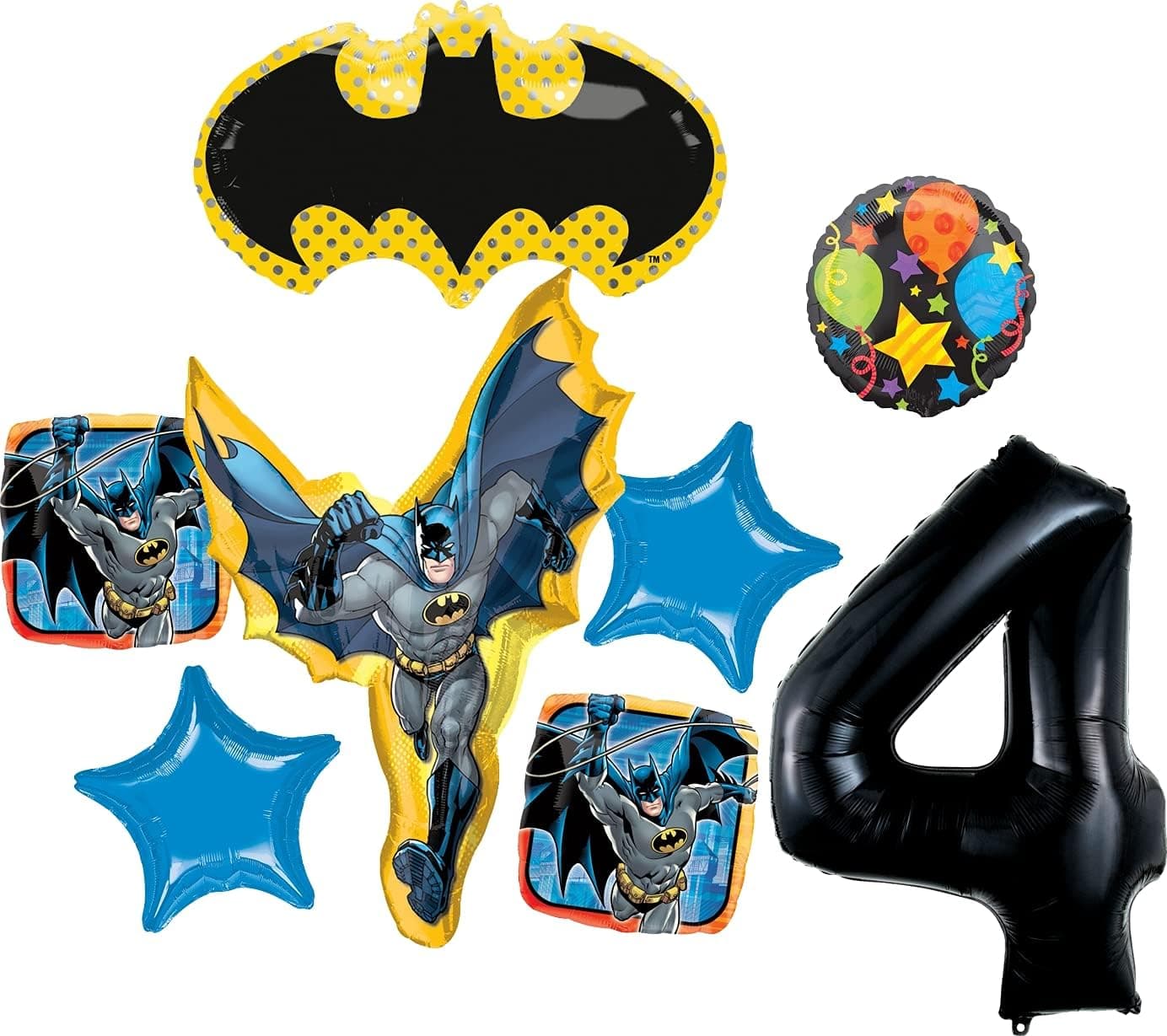 The Ultimate Superhero 4th Birthday Party Supplies and Balloon Decorations